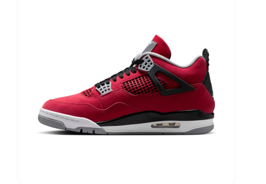Air Jordan 4 Retro Toro Bravo Fire Red