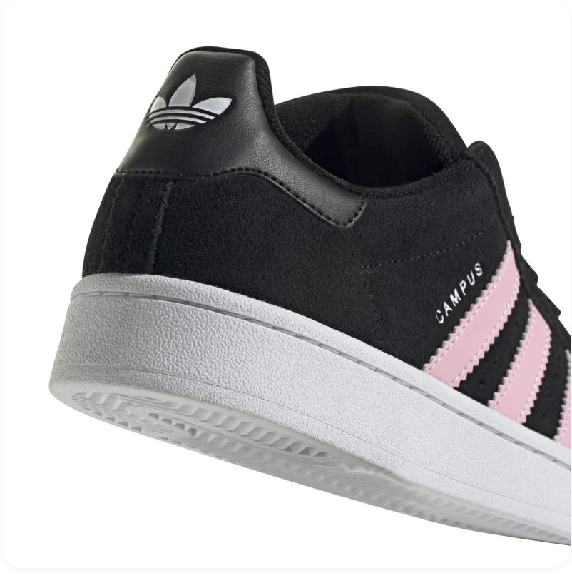 Adidas Campus 00s Core Black Clear Pink Off White