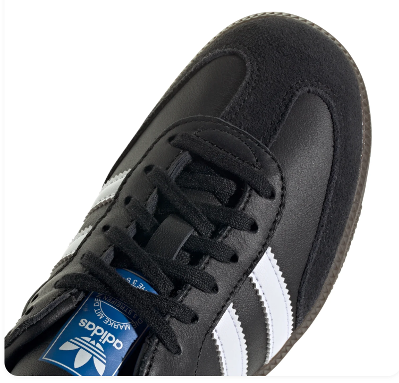 Adidas Samba OG Core Black Cloud White Gum