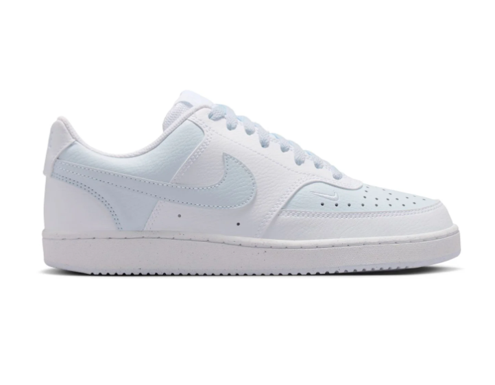 Nike Court Vision Low Triple White Barely Blue