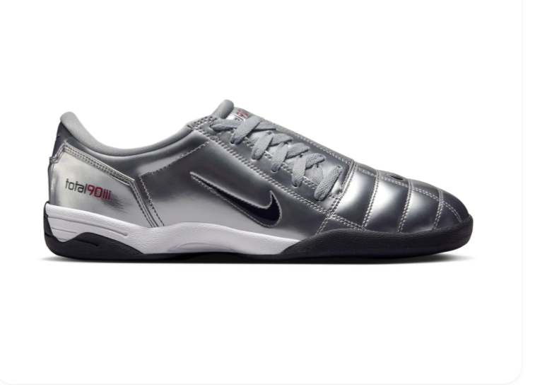 Nike Total 90 Slip Metallic Silver Varsity Red