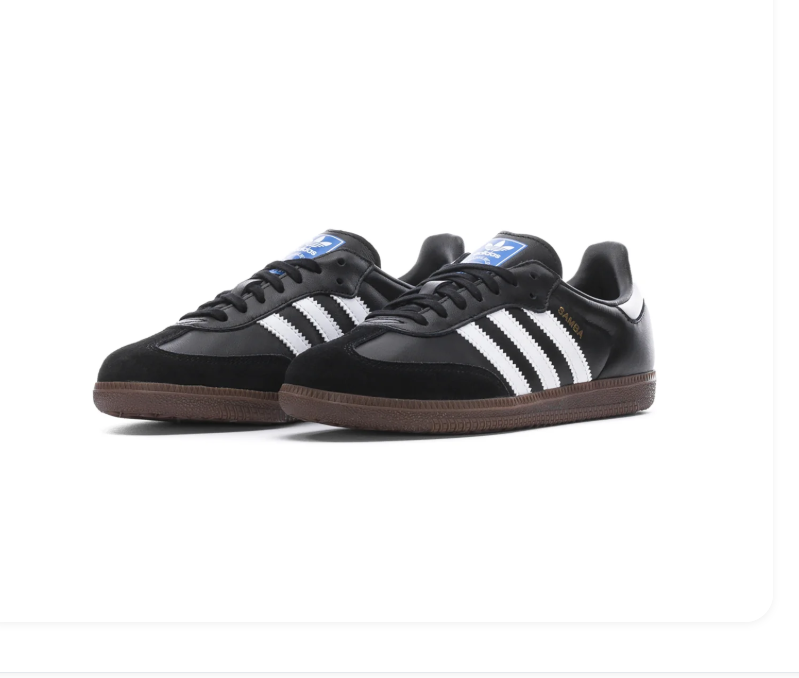 Adidas Samba OG Core Black Cloud White Gum