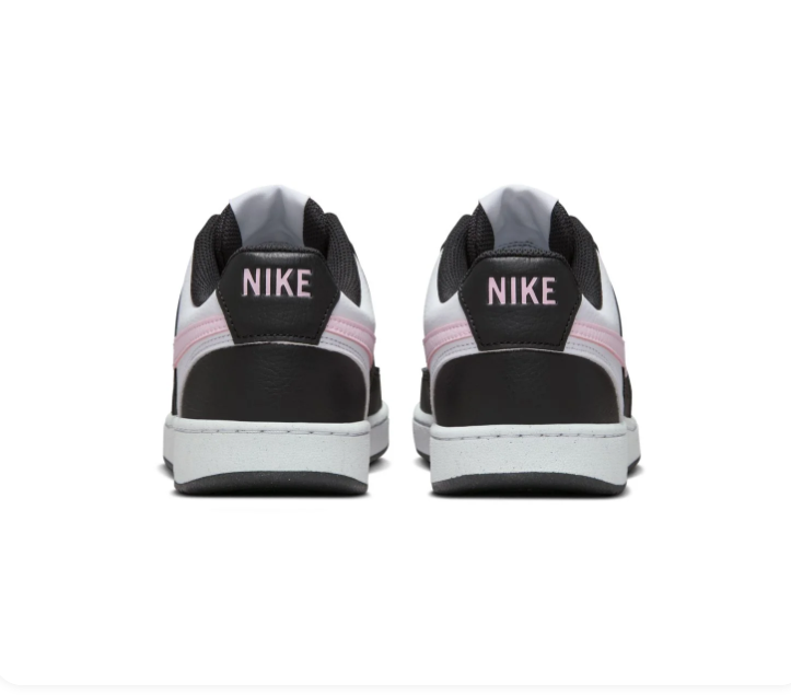 Nike Court Vision Low Black White Pink Foam
