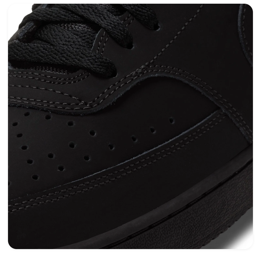 Nike Court Vision Mid Triple Black
