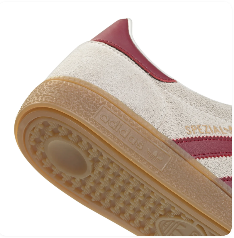Adidas Handball Spezial Cream White Collegiate Burgundy Gum