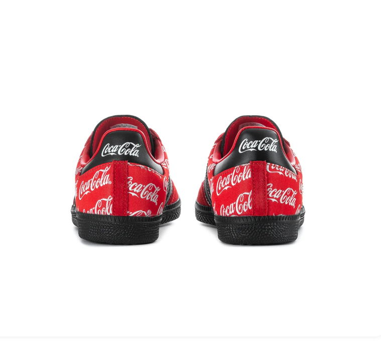 Adidas Samba OG x Coca-Cola Vivid Red Core Black