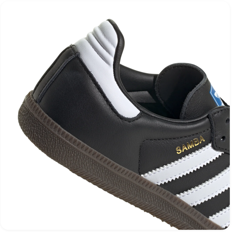 Adidas Samba OG Core Black Cloud White Gum